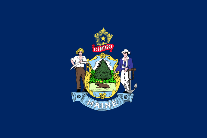 Flag of Maine