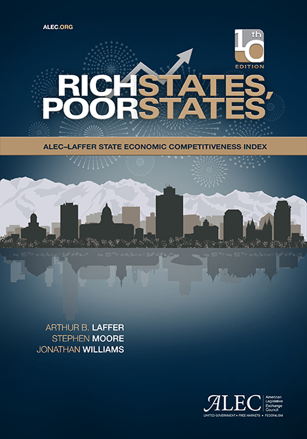 Publication cover for Rich States, Poor States, 10th Edition