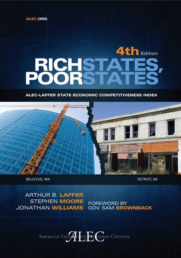 Publication cover for Rich States, Poor States, 4th Edition