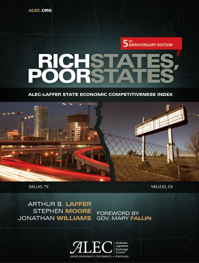 Publication cover for Rich States, Poor States, 5th Edition