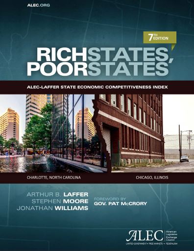 Publication cover for Rich States, Poor States, 7th Edition