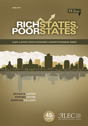 Publication cover for Rich States, Poor States, 11th edition