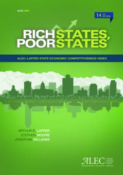 Publication cover for Rich States, Poor States 14th Edition