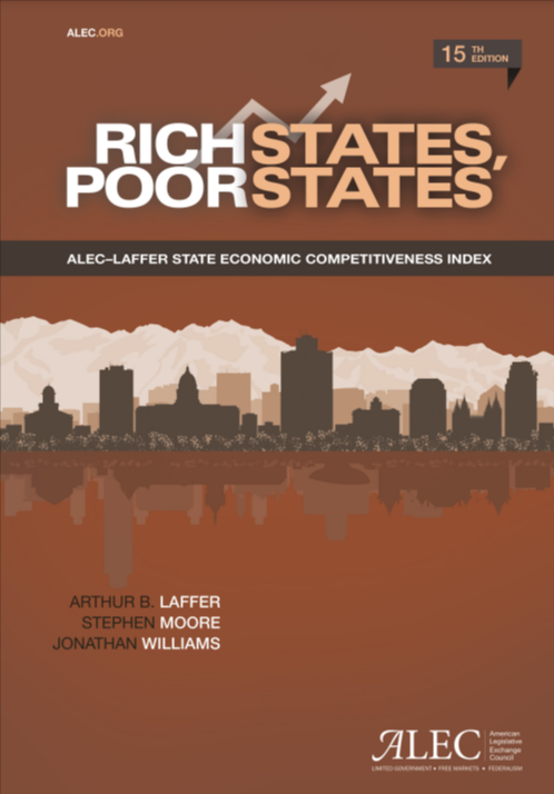 Publication cover for Rich States, Poor States 15th Edition