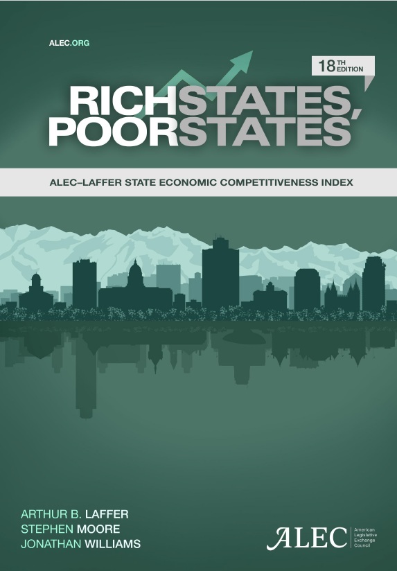 Publication cover for Rich States, Poor States 18th Edition